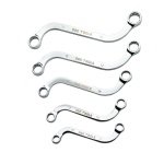 5PC METRIC S SHAPED WRENCH SET 10-19MM  DS1821 - Image 2