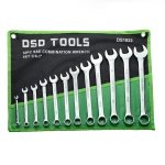 12PC SAE COMBINATION WRENCH SET DS1822 - Image 1