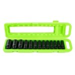13PC 1/2" DR 12PT DEEP IMPACT SOCKETS METRIC DS2009 - Image 1