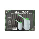 2PC MEASURING JUG SET WITH LIDS AND SPOUTS  DS1588 - Image 2