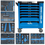 7 DRAWER ROLLER TOOL CHEST CABINET TOOLS INCLUDED DS1061 - Image 1