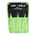 3PC 8" PLIERS SET DS1274 - Image 3