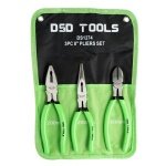 3PC 8" PLIERS SET DS1274 - Image 1