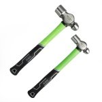 2PC BALL PEIN HAMMER WITH FIBREGLASS HANDLE DS1855 - Image 1