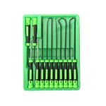 12PC PICK AND HOOK SET & SPOON TIP O RING & OIL SEAL REMOVER SET DS1603 - Image 2