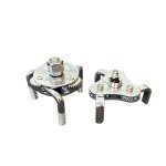 2PC 3/8" DR SELF ADJUSTING OIL FILTER WRENCH SET DS1655 - Image 1