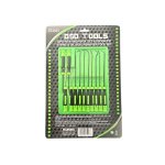 12PC PICK AND HOOK SET & SPOON TIP O RING & OIL SEAL REMOVER SET DS1603 - Image 3