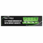 1/2 TORQUE WRENCH SET WITH IMPACT SOCKETS DS1006 - Image 5