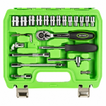 46PC 1/4 DR METRIC SOCKET & BIT SET DS1036 - Image 5