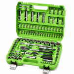108PC 1/4 & 1/2 DR METRIC SUPER LOCK SOCKET SET DS1033 - Image 2