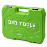 108PC 1/4 & 1/2 DR METRIC SUPER LOCK SOCKET SET DS1033 - Image 5