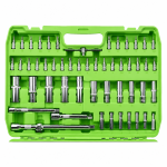 172PC 1/4 3/8 1/2 DR METRIC SUPER LOCK SOCKET SET DS1034 - Image 3