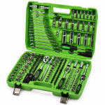 216PC 1/4 3/8 1/2 DR METRIC SUPER LOCK SOCKET SET DS1035 - Image 2