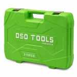 216PC 1/4 3/8 1/2 DR METRIC SUPER LOCK SOCKET SET DS1035 - Image 5
