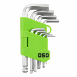 9PC SHORT BALL HEX KEY SET DS1043 - Image 1