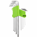 9PC EXTRA LONG BALL HEX KEY SET DS1044 - Image 2
