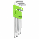 9PC EXTRA LONG BALL HEX KEY SET DS1044 - Image 1