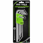 9PC EXTRA LONG BALL HEX KEY SET DS1044 - Image 3