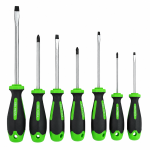 7PC SOFT GRIP SCREWDRIVER SET POZI & SLOTTED DS1049 - Image 1