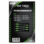 7PC STAR SCREWDRIVER SET DS1052 - Image 3