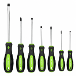 7PC CUSHIONED SCREWDRIVER SET SLOTTED AND PHILLIPS DS1054 - Image 1