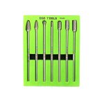 7PC LONG CARBIDE BURR SET DS1696 - Image 1