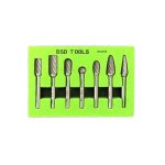 7PC TUNGSTEN CARBIDE BURR SET DS1694 - Image 1