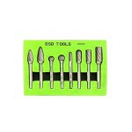 8PC TUNGSTEN CARBIDE BURR SET DS1693 - Image 1