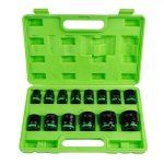 14PC 1/2" DR 6PT SHALLOW IMPACT SOCKRT METRIC DS1115 - Image 1