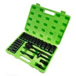 22PC 1/2" DR 6PT DEEP IMPACT SOCKET SET DS1179 - Image 2