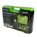 22PC 1/2" DR 6PT DEEP IMPACT SOCKET SET DS1179 - Image 5