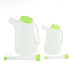 2PC MEASURING JUG SET WITH LIDS AND SPOUTS  DS1588 - Image 2